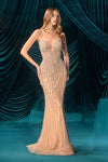 Vestido de gala Fantine, cuerpo completo