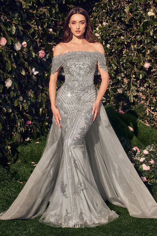 Vestido de gala Thérèse, cuerpo completo