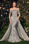 Vestido de gala Thérèse, cuerpo completo